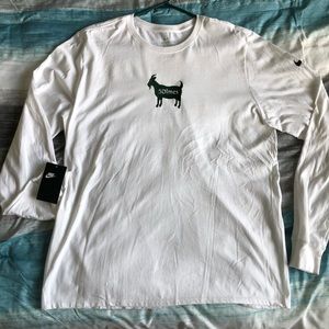 NIKE TEE 5DIMES GOAT LONG SLEEVE XL NWT